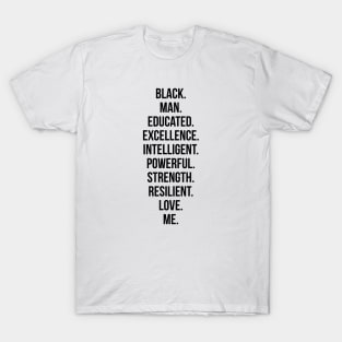 Black Man | African American | Black Power T-Shirt